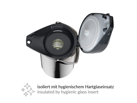 alfi Pichet isotherme à pompe, 2,2 litres, inox