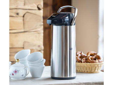 alfi Pichet isotherme à pompe, 3 litres, inox