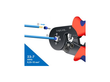 LogiLink Set d'embouts de câblage, 1.200 pièces