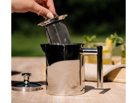 alfi Théière TEA POT, 0,6 litre, inox poli