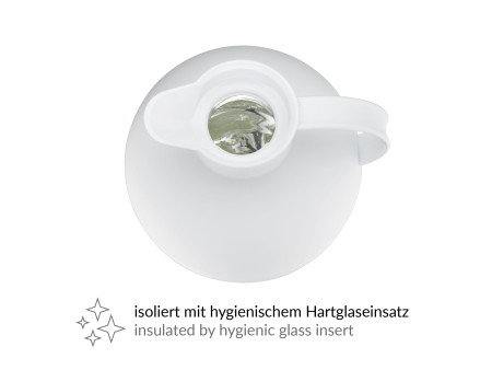 alfi Pichet isotherme KUGEL, 0,94 litre, blanc
