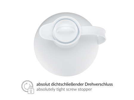 alfi Pichet isotherme KUGEL, 0,94 litre, blanc