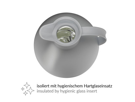 alfi Pichet isotherme KUGEL, 0,94 litre, gris foncé
