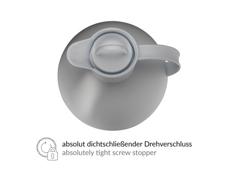 alfi Pichet isotherme KUGEL, 0,94 litre, gris foncé