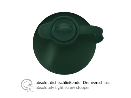alfi Pichet isotherme KUGEL, 0,94 litre, vert foncé