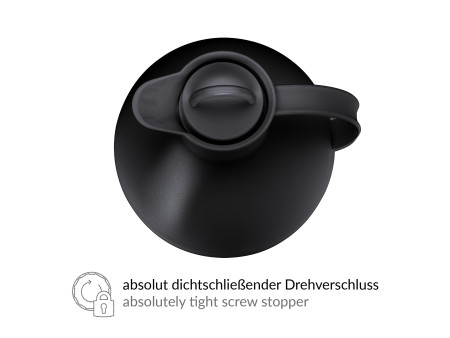 alfi Pichet isotherme KUGEL, 0,94 litre, noir