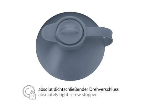 alfi Pichet isotherme KUGEL, 0,94 litre, bleu clair