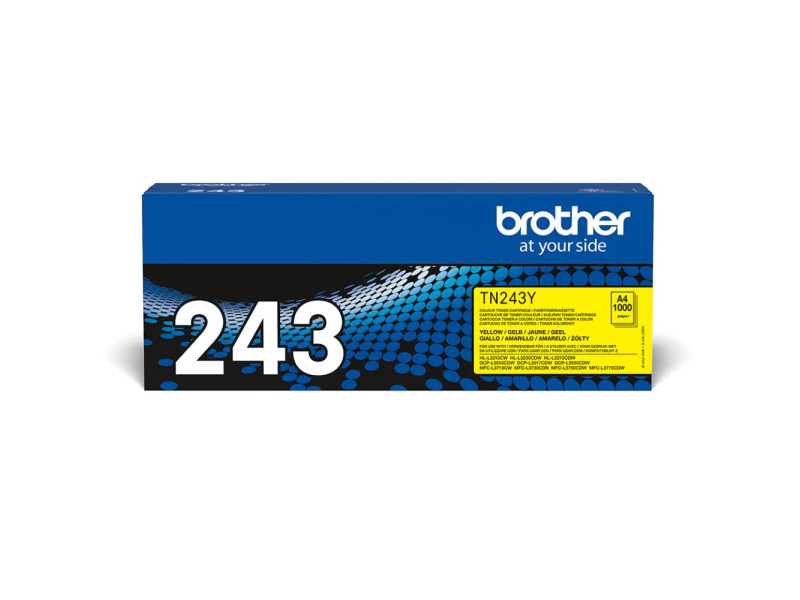 brother Toner pour brother HL-L3210D/L3210CW, jaune
