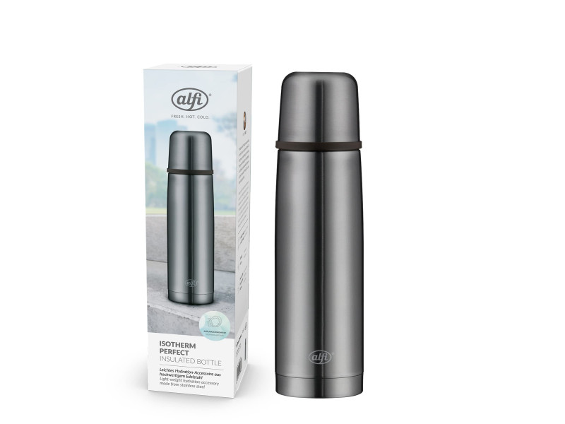 alfi Bouteille isotherme ISOTHERM PERFECT AV, 0,35 L, gris