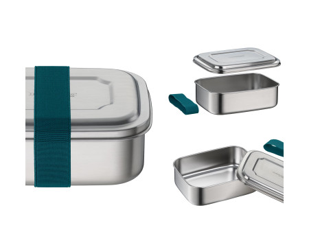 THERMOS Boîte à encas THERMOcafé SANDWICH BOX 0,8 L, pétrole