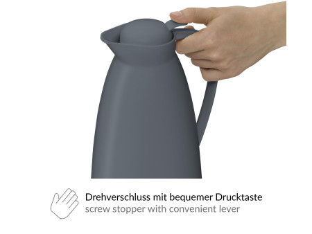 alfi Pichet isotherme ECO, 1,0 litre, stormy grey