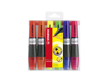 STABILO Surligneur LUMINATOR, étui de 6