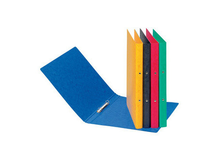 PAGNA Classeur 2 anneaux, en carton, bleu