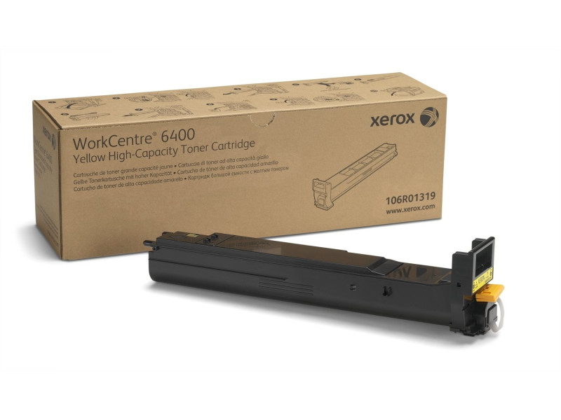 XEROX Toner pour XEROX WorkCentre 6400, jaune, HC