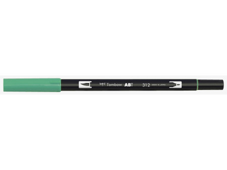 Tombow Feutre double pointe DUAL BRUSH PEN ABT, holley green