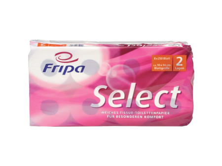 Fripa Papier toilette Select, 4 couches, extra blanc