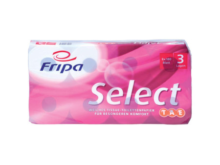 Fripa Papier toilette Select, 4 couches, extra blanc