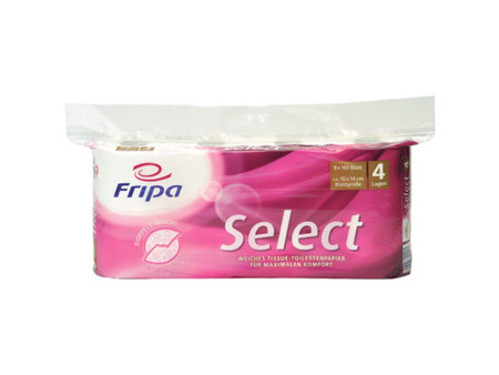 Fripa Papier toilette Select, 4 couches, extra blanc