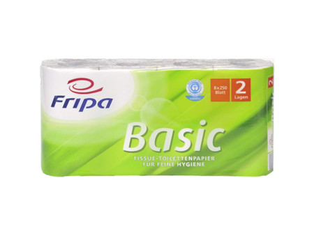 Fripa Papier toilette Basic, 2 couches, blanc