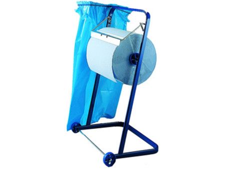 Fripa Dérouleur pour rouleau de nettoyant, en métal, bleu