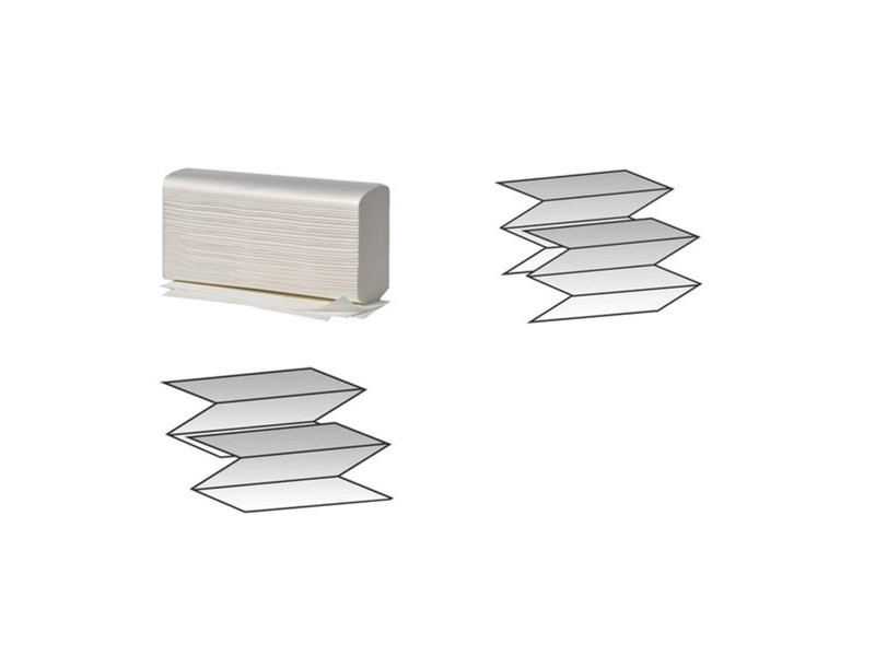 Fripa Essuie-mains COMFORT, 235 x 240 mm, pli-Z, extra blanc