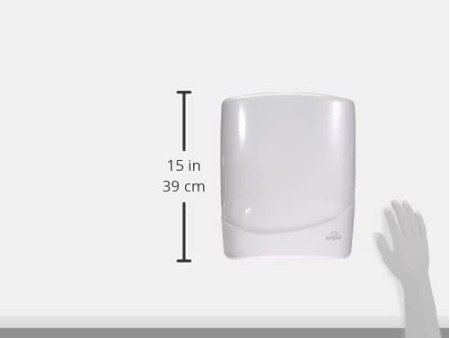 Fripa Distributeur d'essuie-mains pliés, plastique, blanc