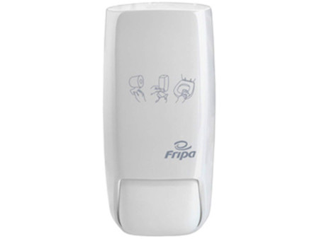 Fripa Distributeur désinfectant siège WC, plastique, blanc