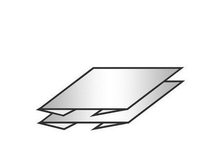 Fripa Essuie-mains ECO, 250 x 230 mm, pli en V, blanc