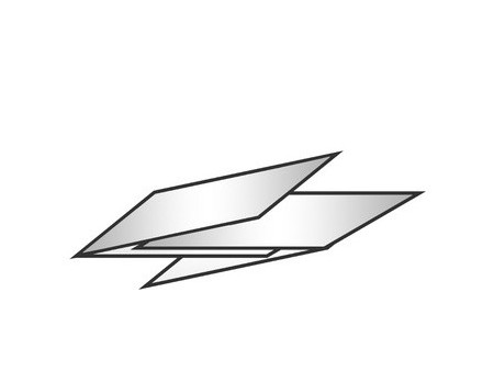 Fripa Essuie-mains ECO, 250 x 230 mm, pli en V, blanc
