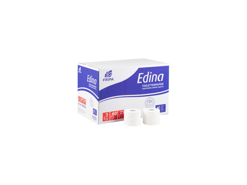 Fripa Papier toilette Edina, 3 couches, extra blanc