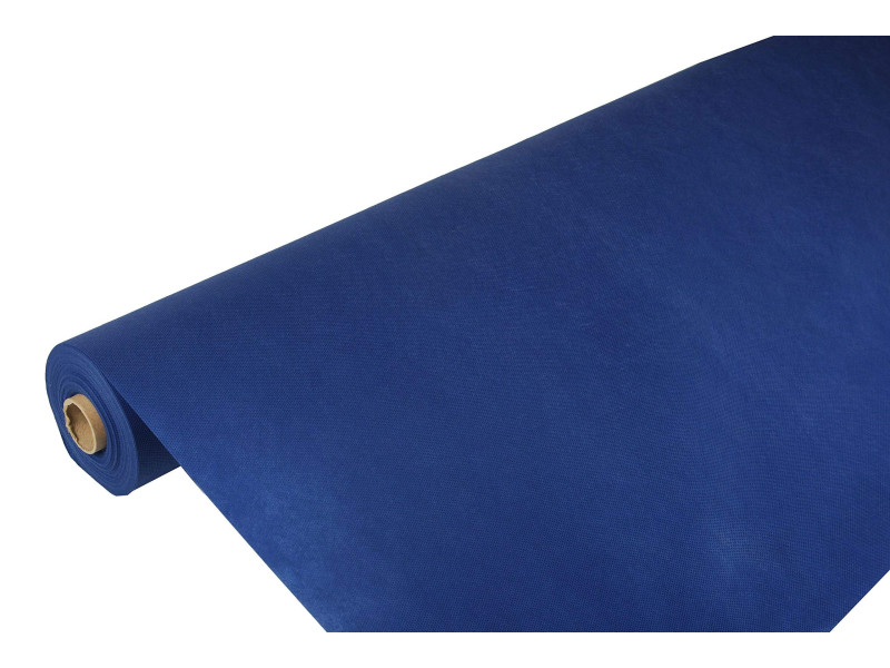 STARPAK Nappe 'soft selection', en rouleau, bleu foncé
