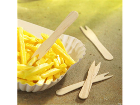 PAPSTAR Fourchette à frites 'pure', longueur: 121 mm