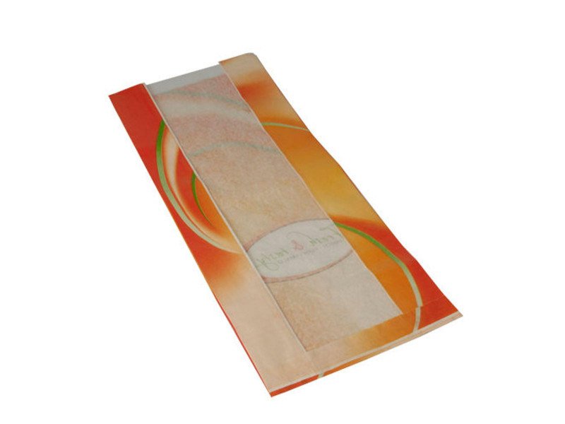 STARPAK Sachet à pain 'Fresh & Tasty', imprimé
