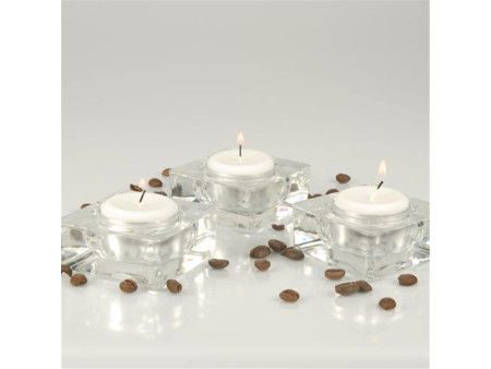 STARPAK Bougie chauffe-plat, diamètre: 38 mm, blanc