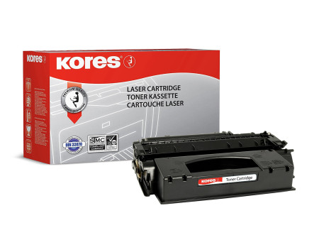 Kores Toner G1207HCRB remplace hpQ7553X/Canon 715H, HC, noir