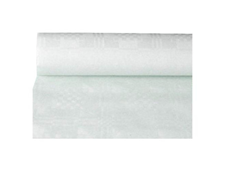 PAPSTAR Nappe damassée, (l)1,2x(L)8 m, vert citron