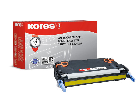 Kores Toner G1204RBGE remplace hp Q6472A, jaune