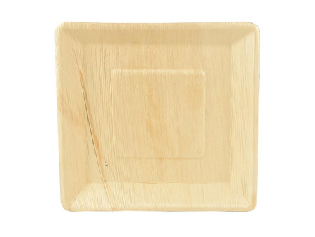 PAPSTAR Assiette feuille de palmier 'pure', 250 x 250 mm