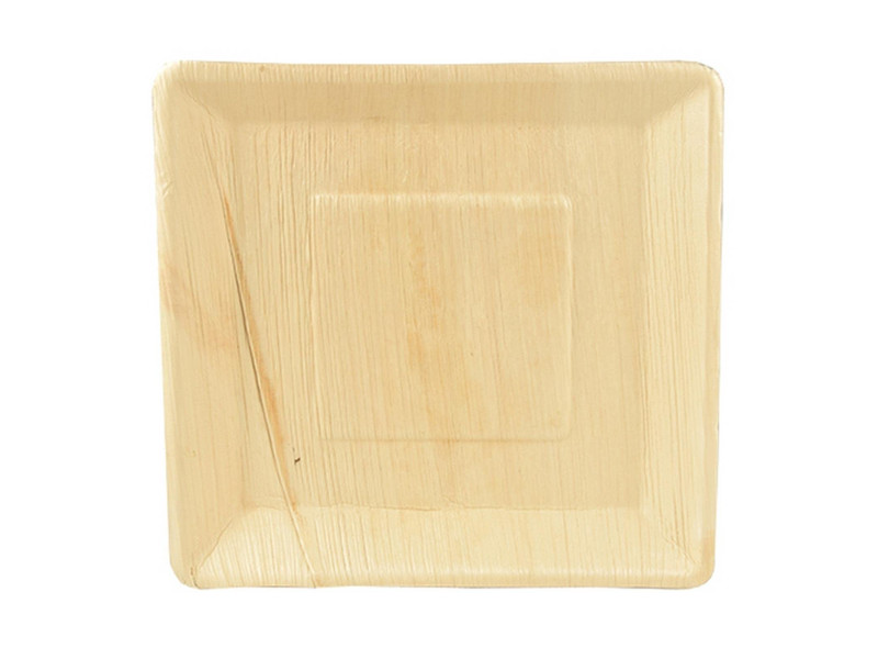 PAPSTAR Assiette feuille de palmier 'pure', 250 x 250 mm