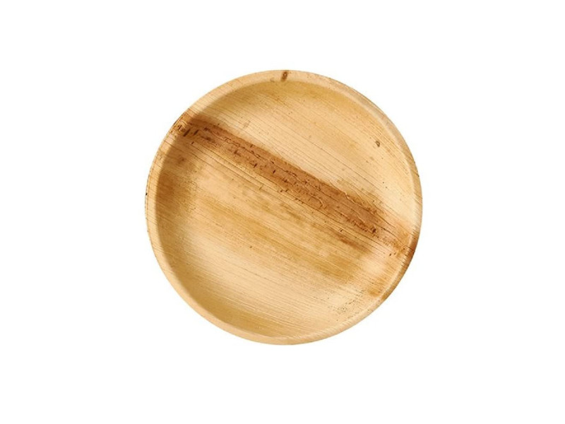 PAPSTAR Assiette feuille de palmier 'pure', rond, 230 mm
