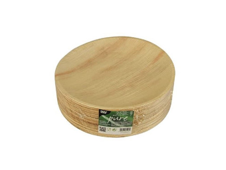 PAPSTAR Assiette feuille de palmier 'pure', rond, 230 mm
