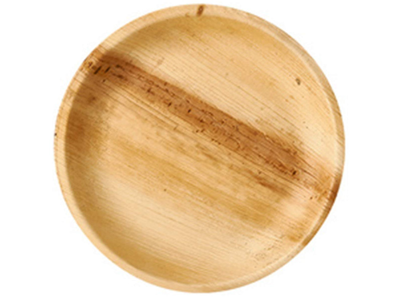 PAPSTAR Assiette feuille de palmier 'pure', rond, 185 mm