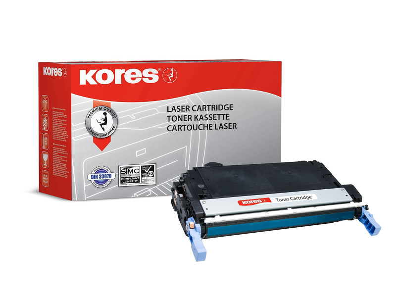 Kores Toner G1208RBB remplace hp Q5951A, cyan