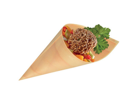 PAPSTAR Cornet fingerfood 'pure', diamètre: 80 mm