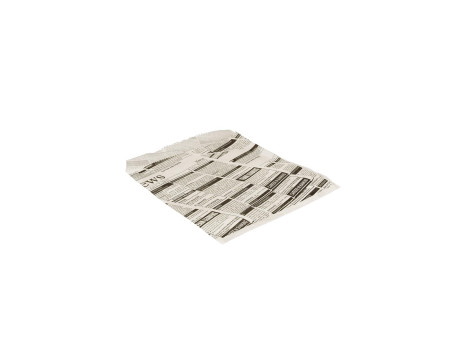 PAPSTAR Sachet pour hamburger 'Newsprint', 160 x 180 mm
