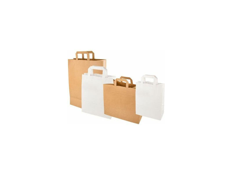 PAPSTAR Sac en papier, 360 x 220 x 100 mm, brun