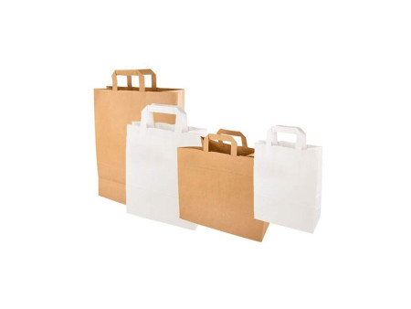 PAPSTAR Sac en papier, 320 x 170 x 270 mm, brun