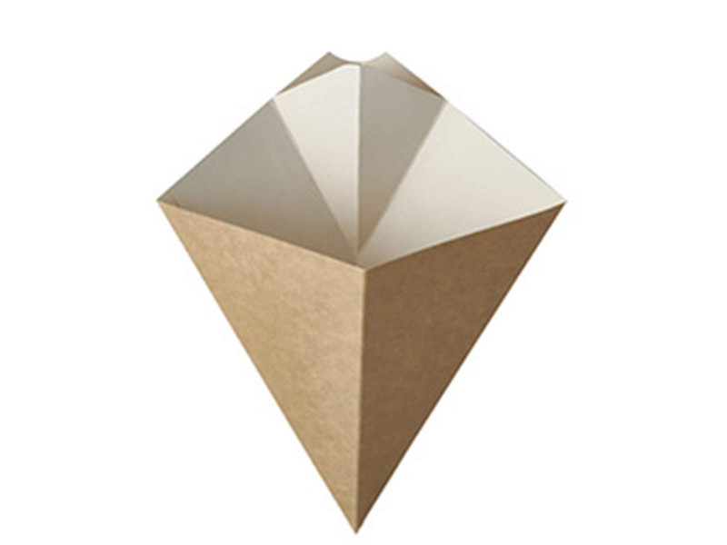 PAPSTAR Cornet à frites 'pure', dimensions: 215 x 270 mm