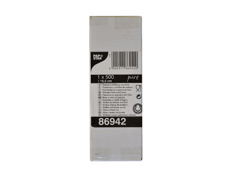 PAPSTAR Couverts en bois 'pure', longueur: 165 mm, par 500