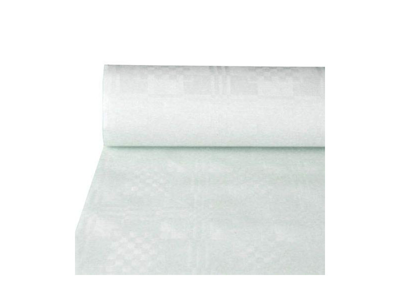 PAPSTAR Nappe damassée, (l)0,8 x (L)50 m, blanc